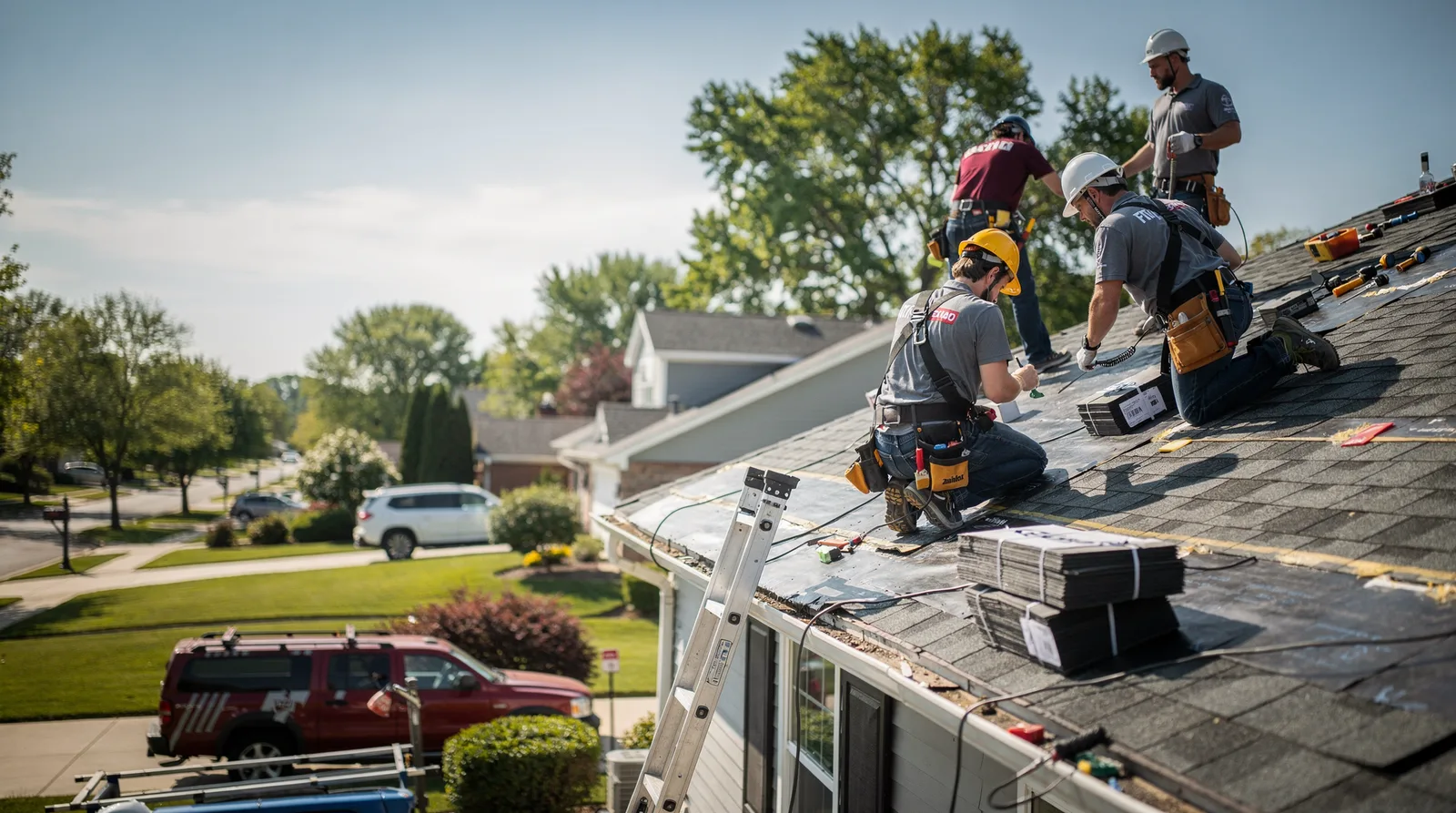 Roof Repair in Hancock, ME around you